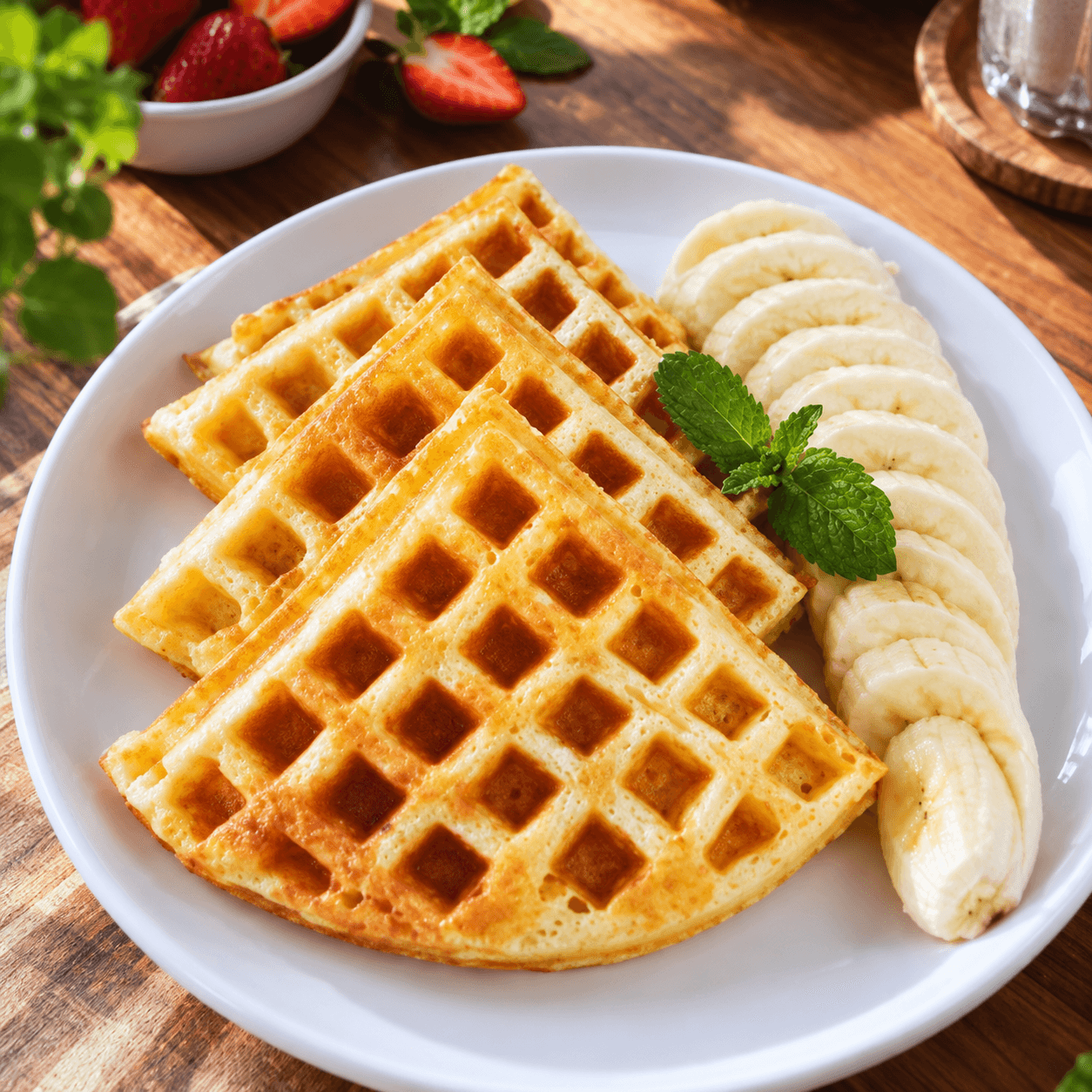 Banana Waffle