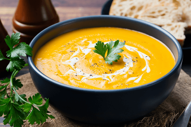 Pumpkin Cream Soup (Kids Menu)