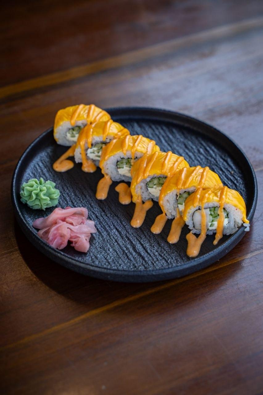 Spicy Smoked Chicken Roll
