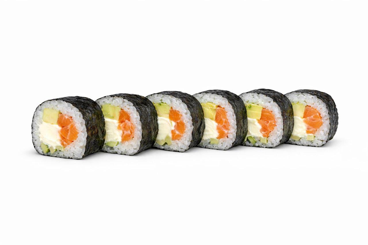 Sake Avocado Maki (6 pcs)