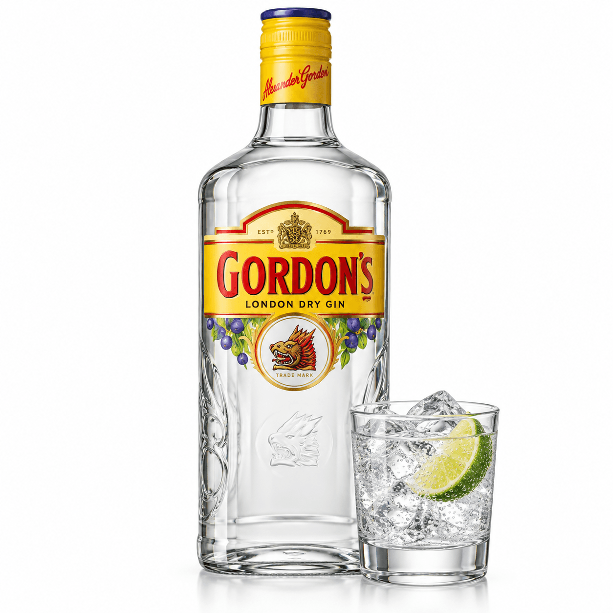 Джин Gordon's London Dry, 100 мл