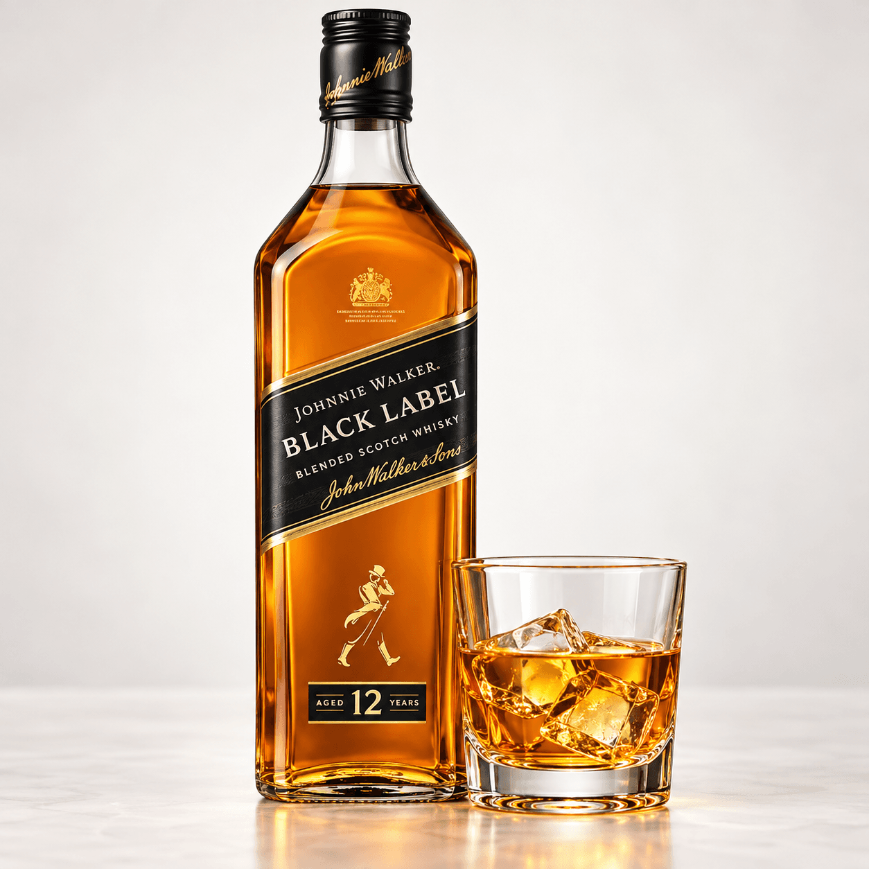 Johnnie Walker Black Label Whisky, 100 ml