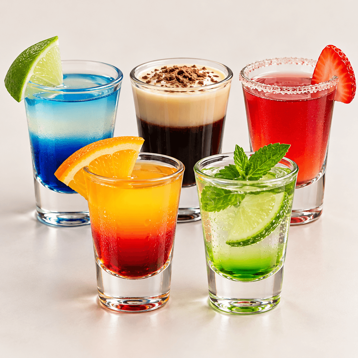 Mixed Shots, 5 Shots