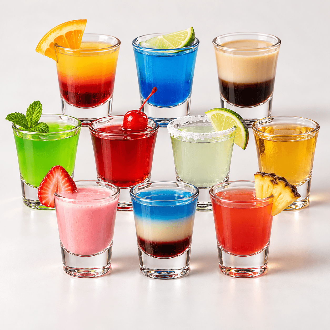 Mixed Shots, 10 Shots