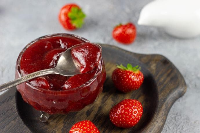 Jam/syrup for tea