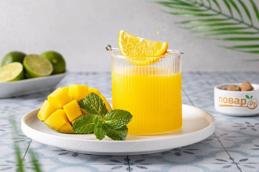 Orange-mango juice