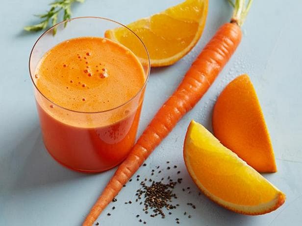 Orange-carrot juice