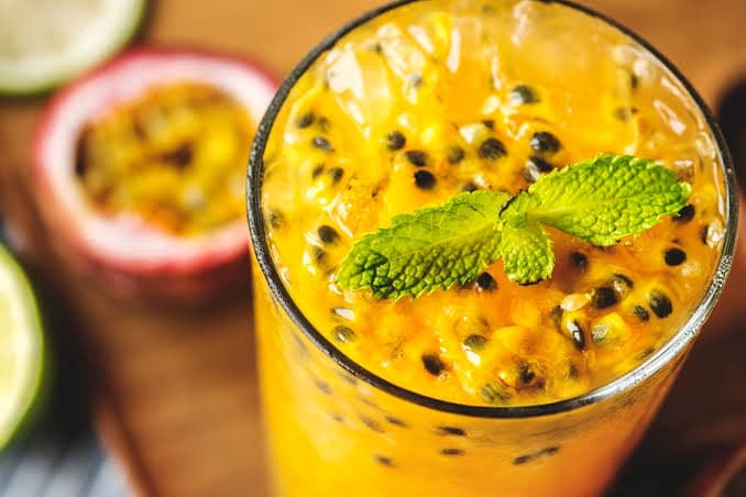 Passion fruit smoothie