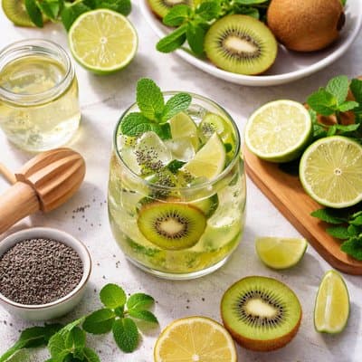 Soda kiwi