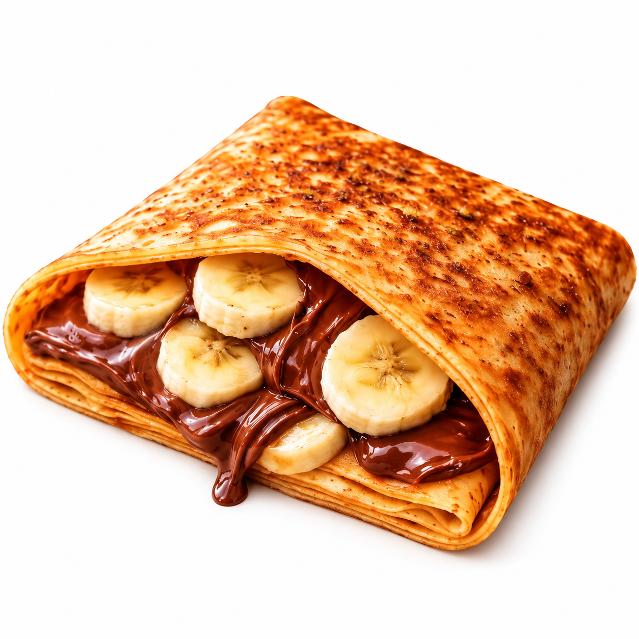 Nutella + Banana Crepe