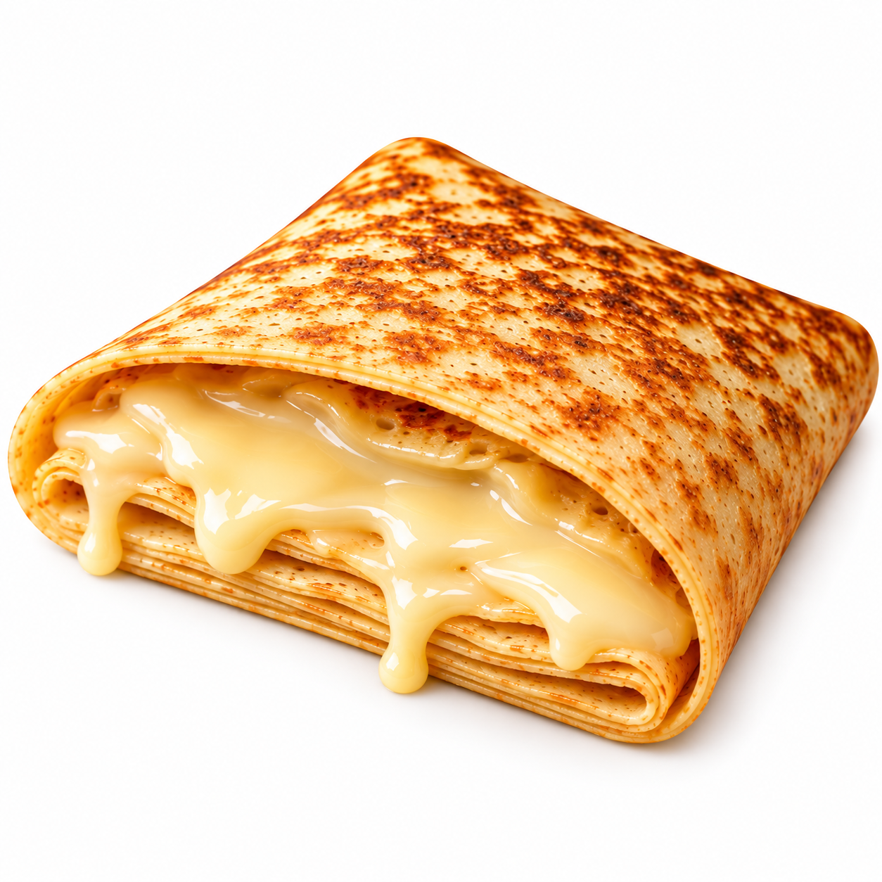 Condensed Milk Crepe