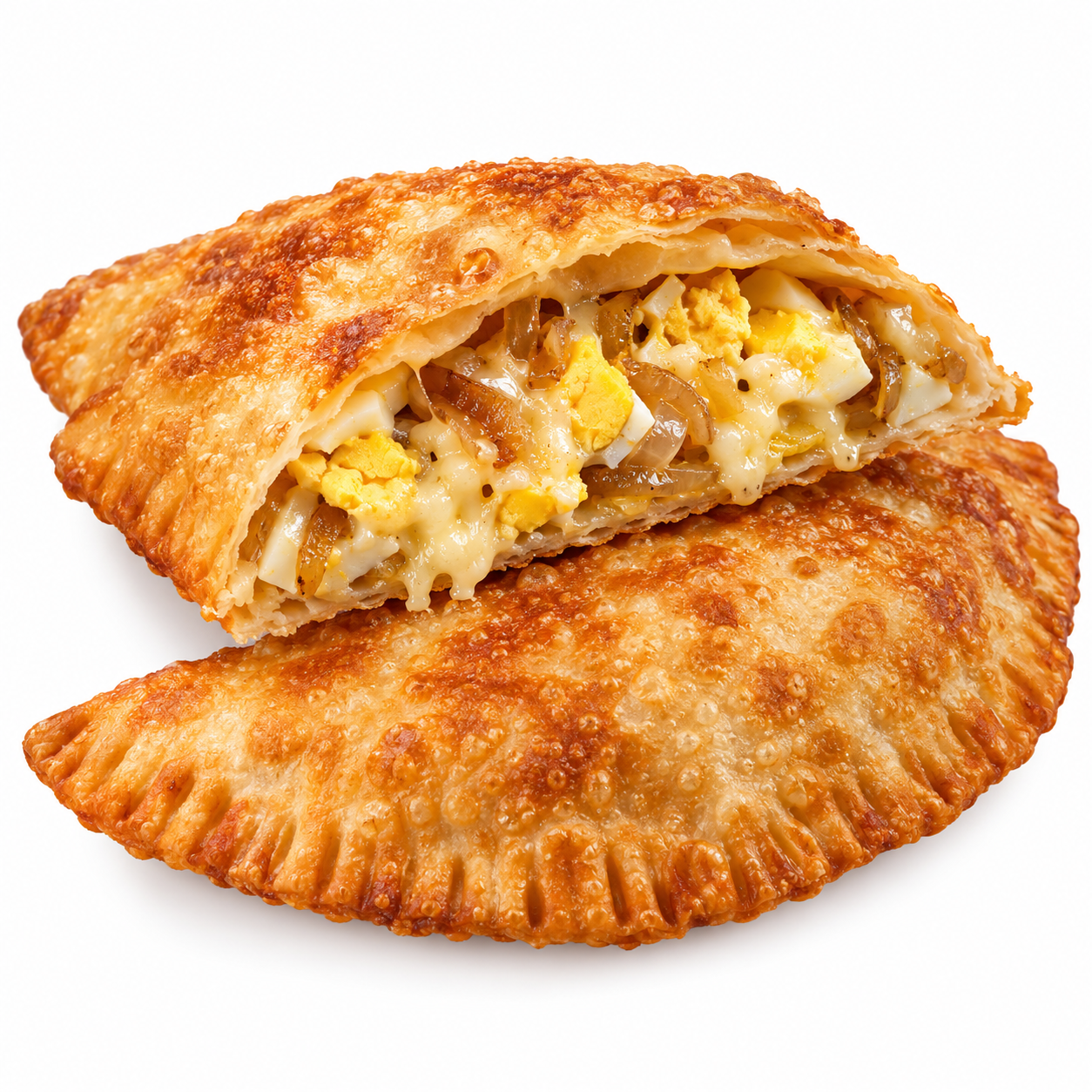 Egg, Onion & Cheese Cheburek