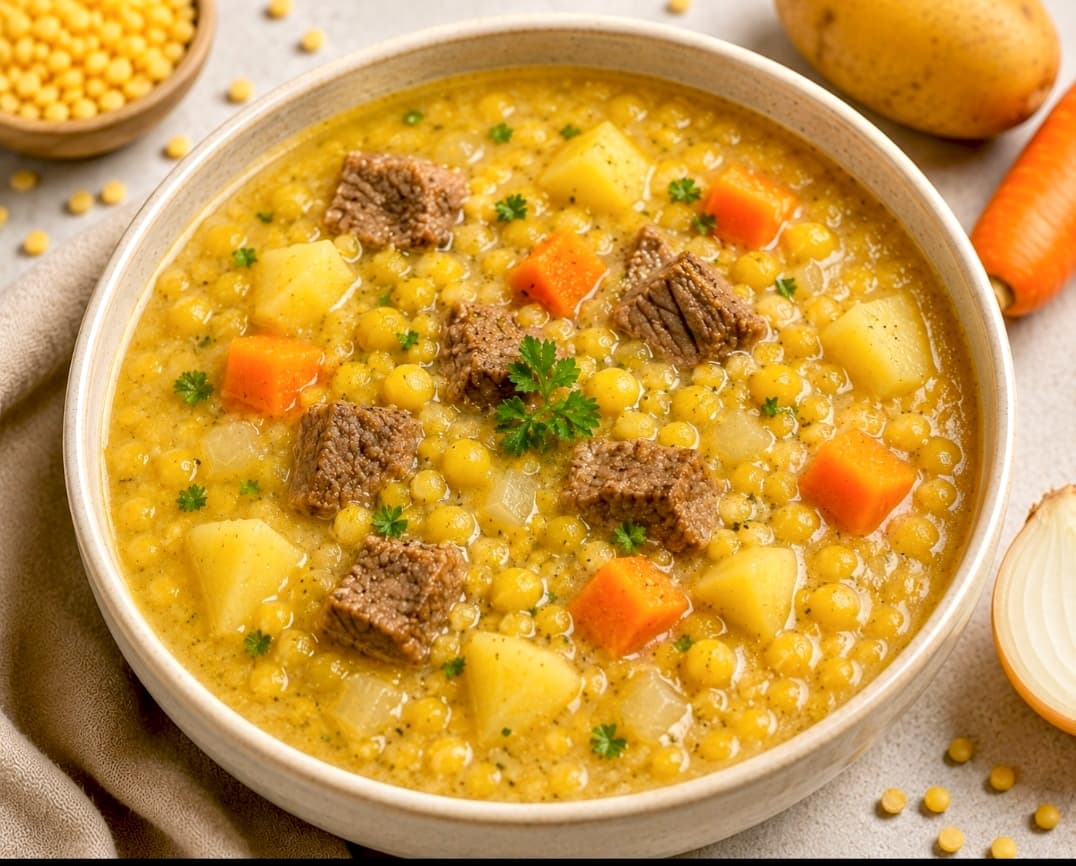 Pea soup
