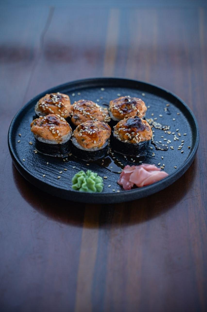 Baked Cheese Tuna Maki Roll