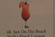 Sex On The Beach Cocktail