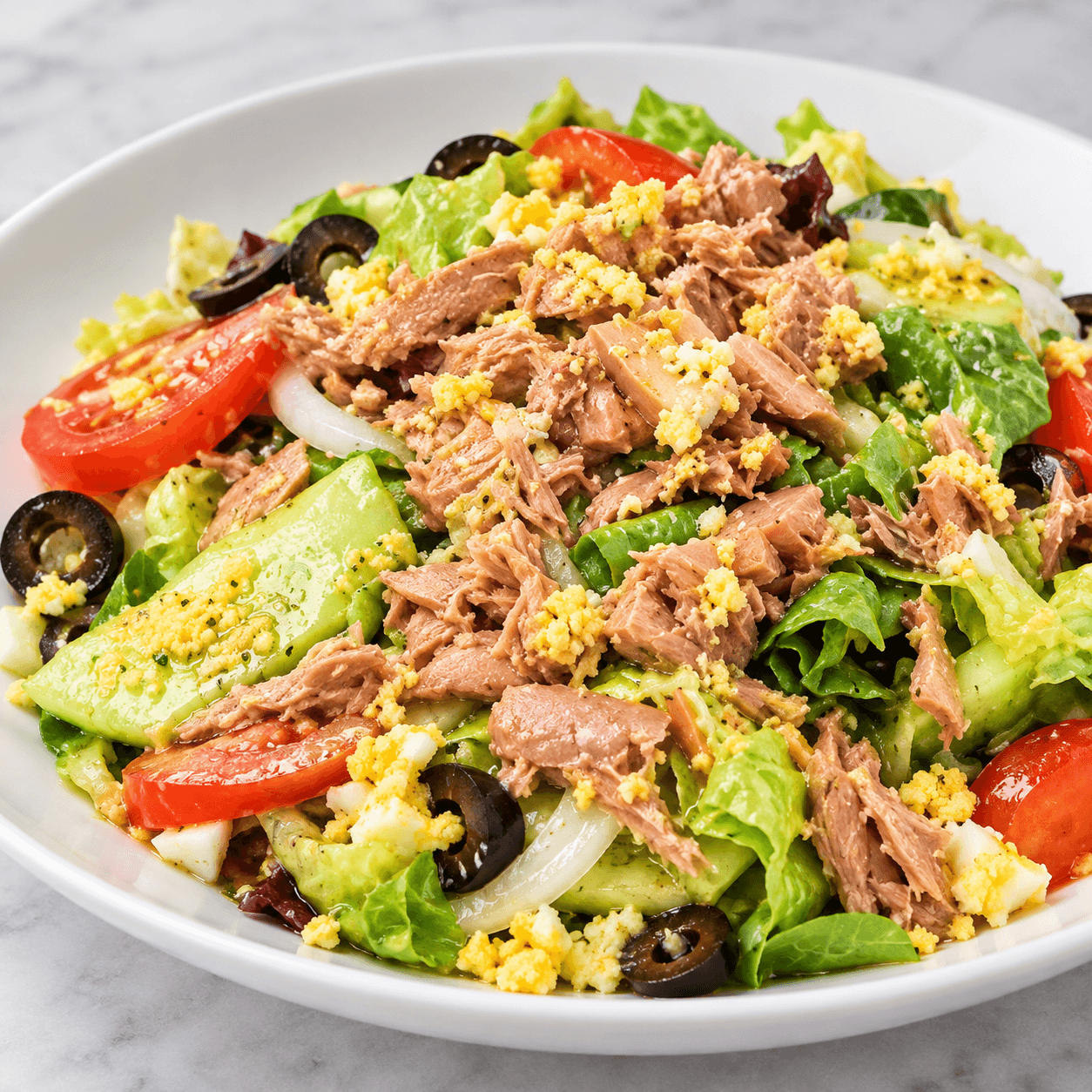Tuna Salad with Egg