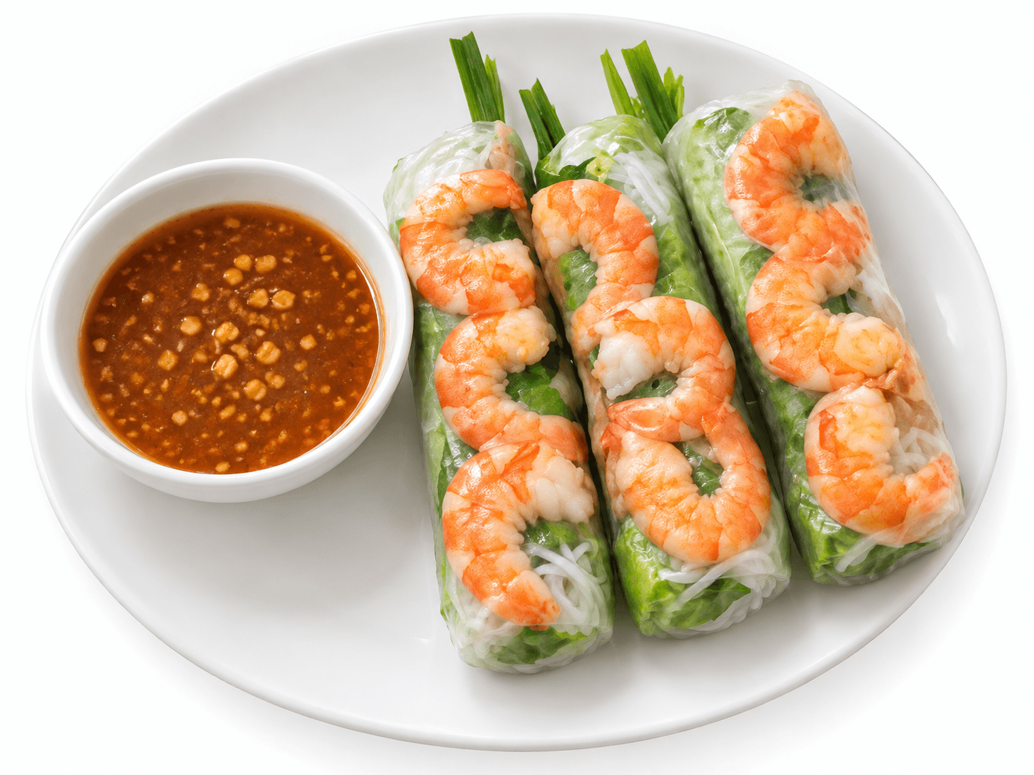 Fresh Spring Rolls with Shrimp